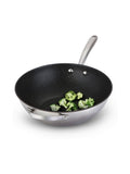 Prestige Silver Scratch Guard stir fry wok 29cm, imported from the UK