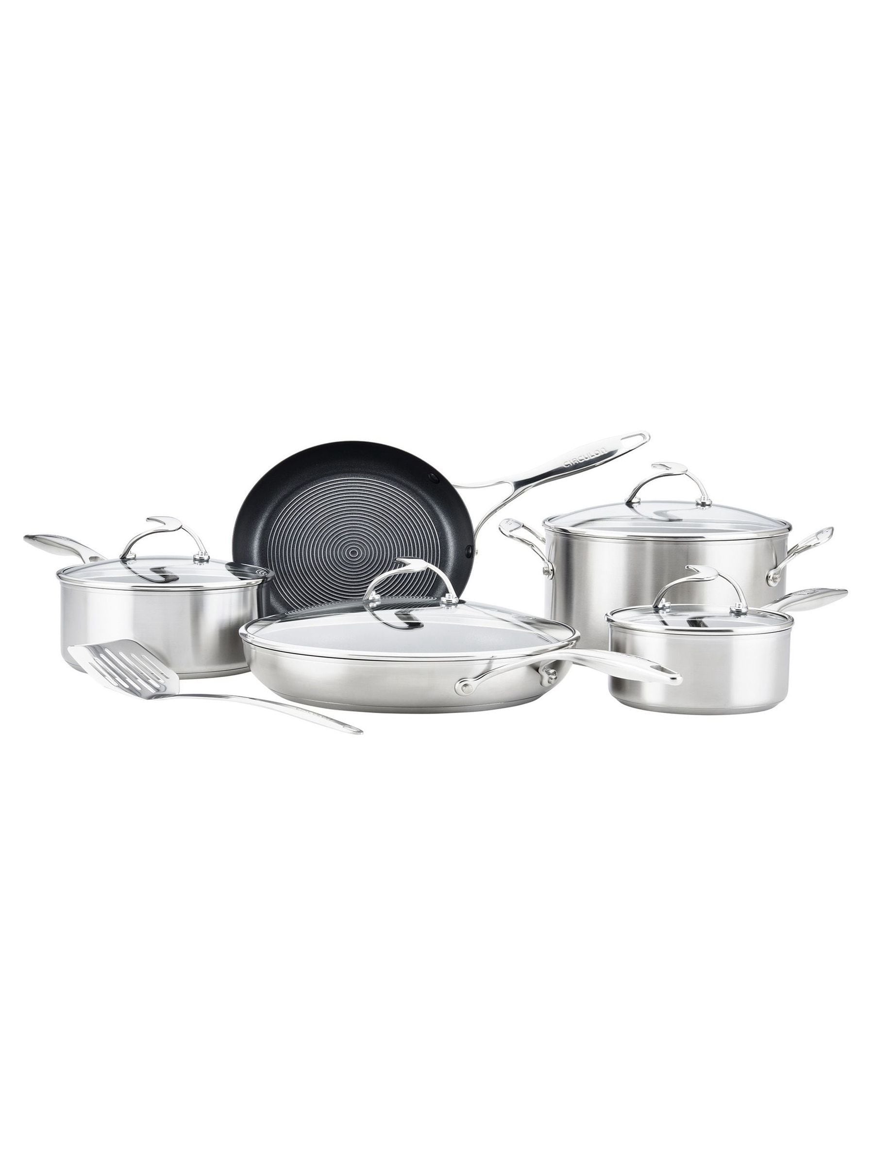 Circulon 6 piece Silver S Series cookware set - British product