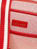 Joules Blair red canvas cross body bag - British product