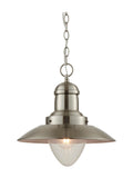 Gallery Home Mendocino ceiling pendant light satin nickel, UK version