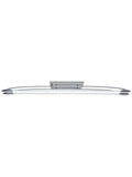 Gallery Home Chrome Harper linear LED ceiling light, imported from the UK