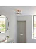 Gallery Home silver Harlow ceiling light, imported from the UK