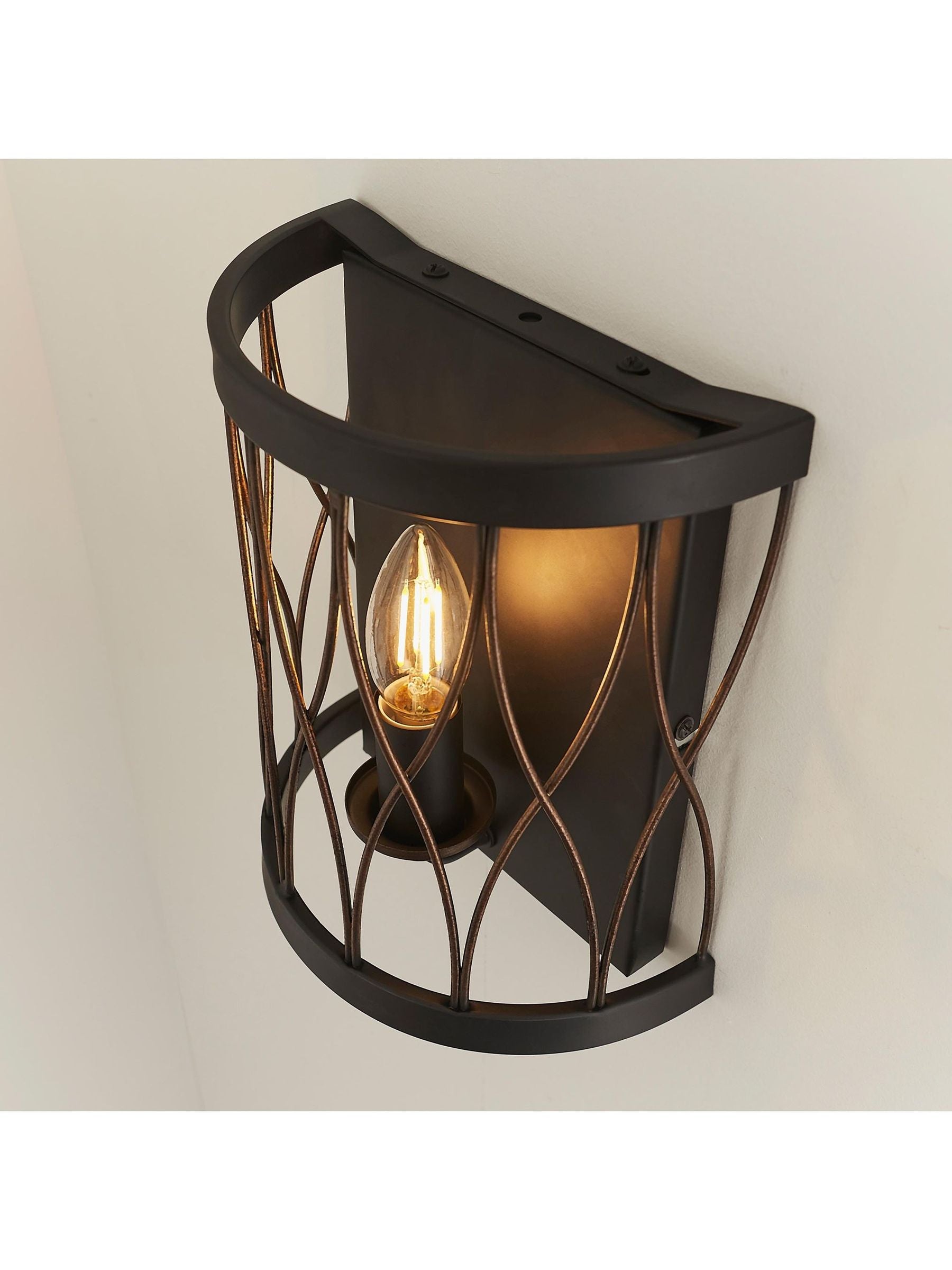 Gallery Home Halston wall light, imported from the UK
