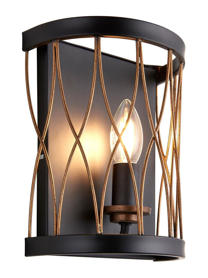 Gallery Home Halston wall light, imported from the UK