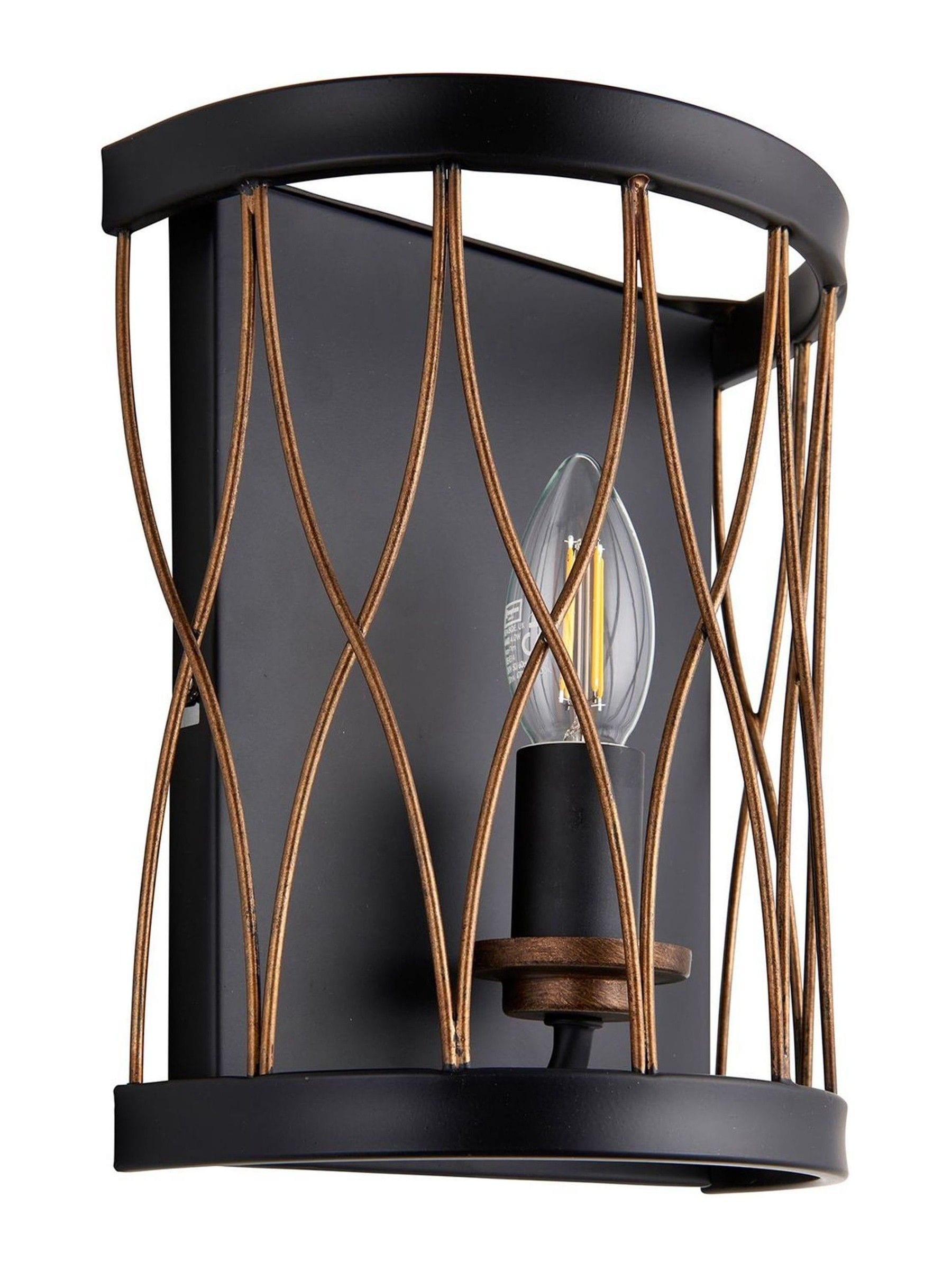 Gallery Home Halston wall light, imported from the UK