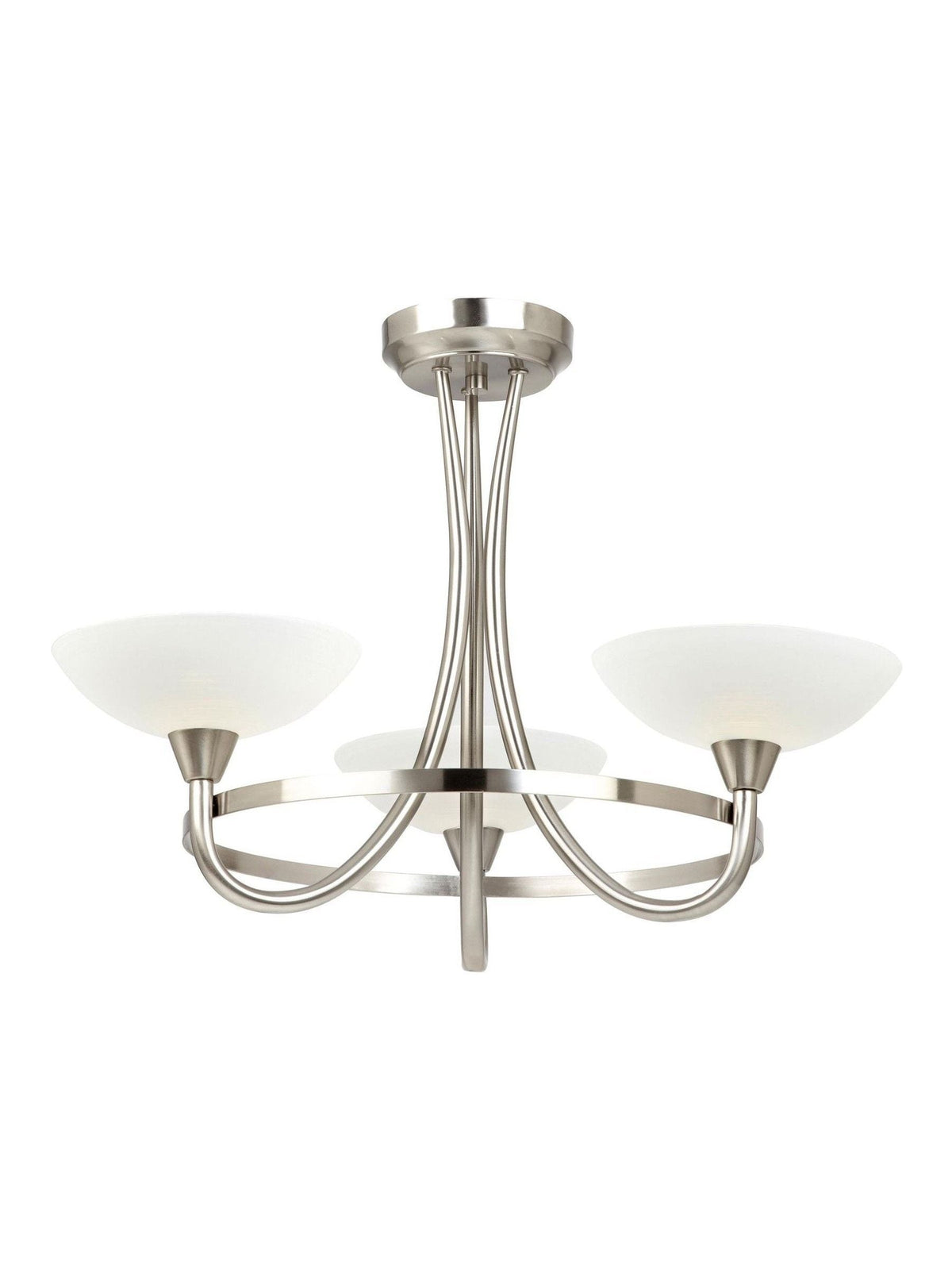 Gallery Home chrome Carlton ceiling lamp - British product