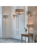 Gallery Home Harrington chrome twin wall light 25cm, imported from the UK