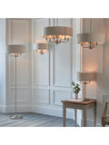 Gallery Home Harrington chrome twin wall light 25cm, imported from the UK