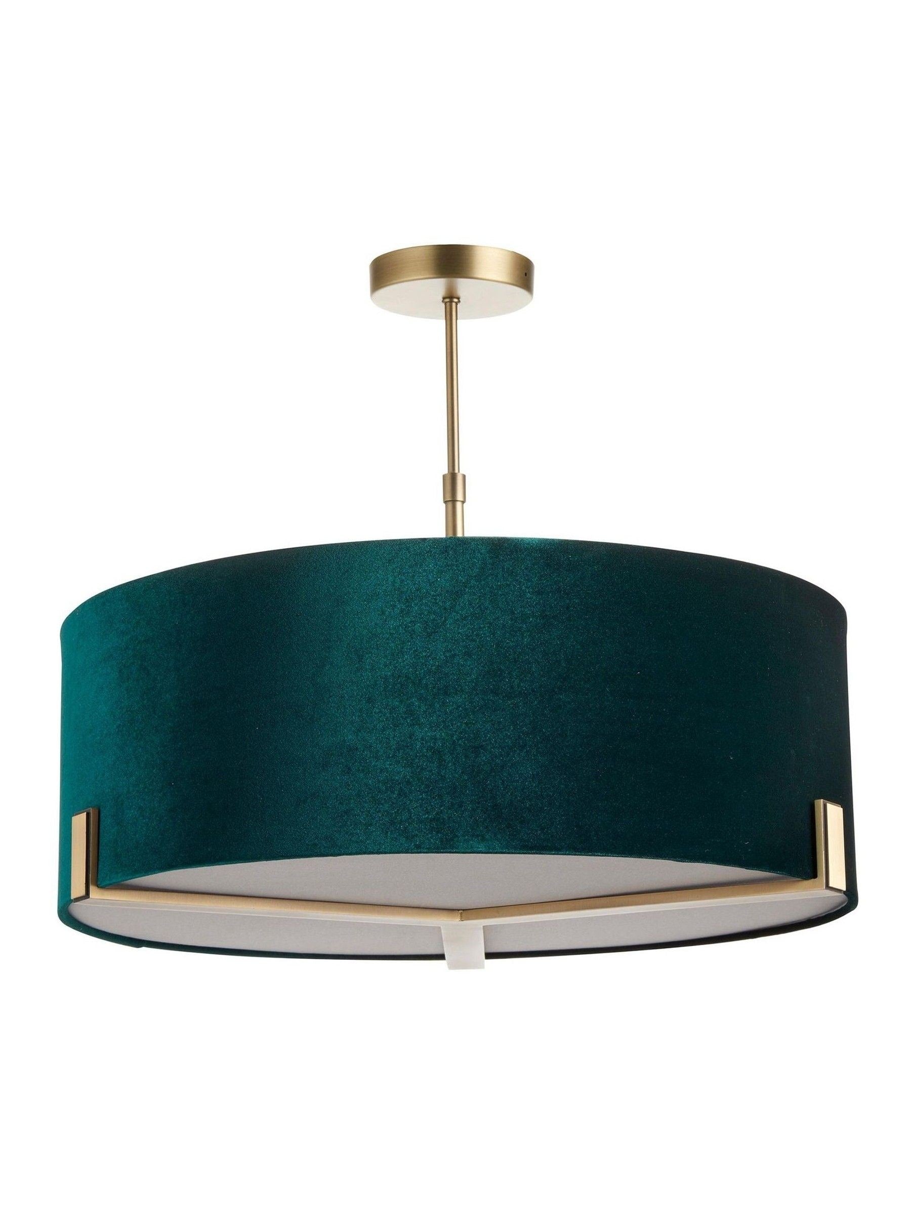 Gallery Home antique brass Hartley pendant light, UK version