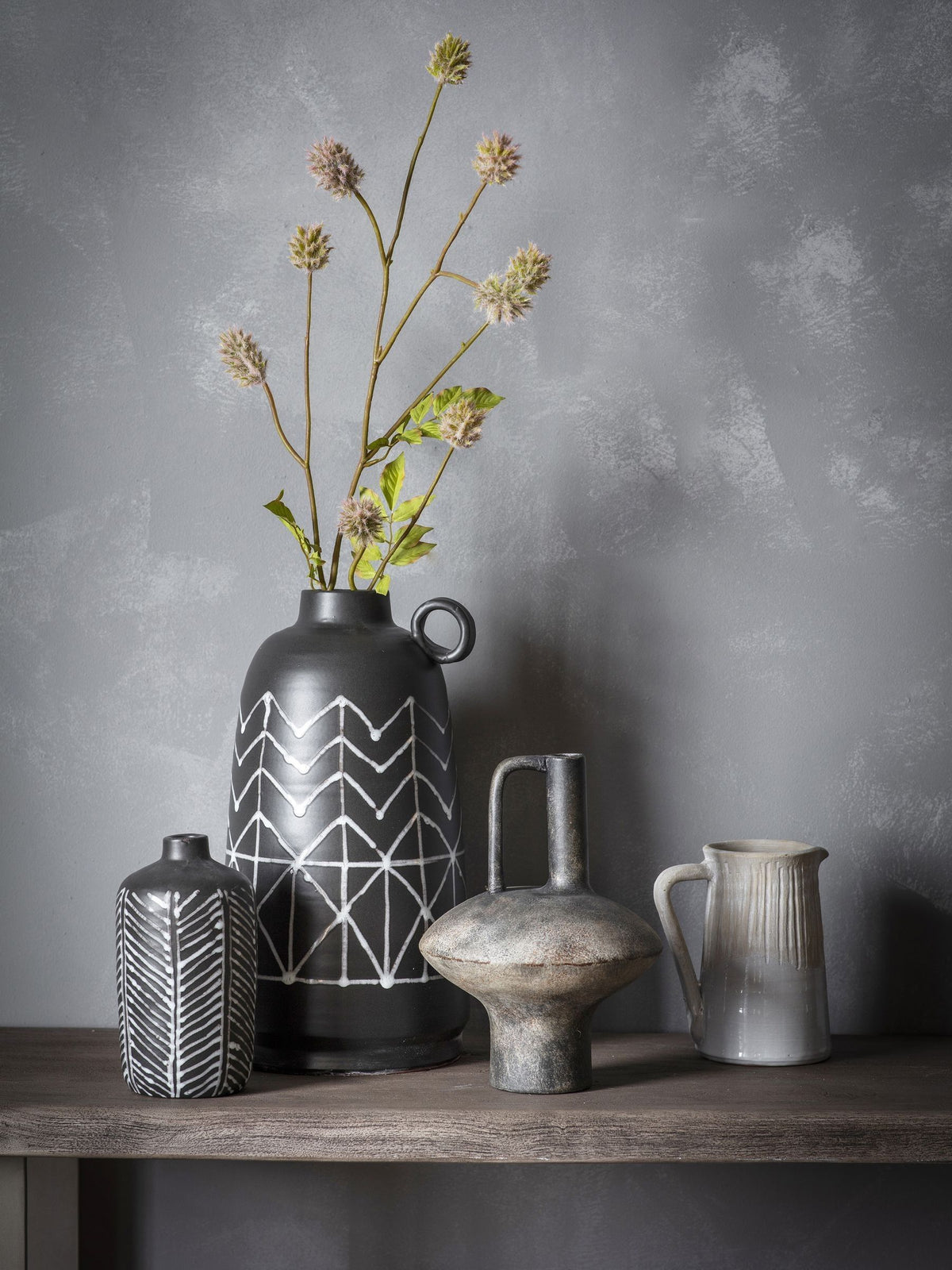 Gallery Home large Modric jug white stoneware, imported from the UK