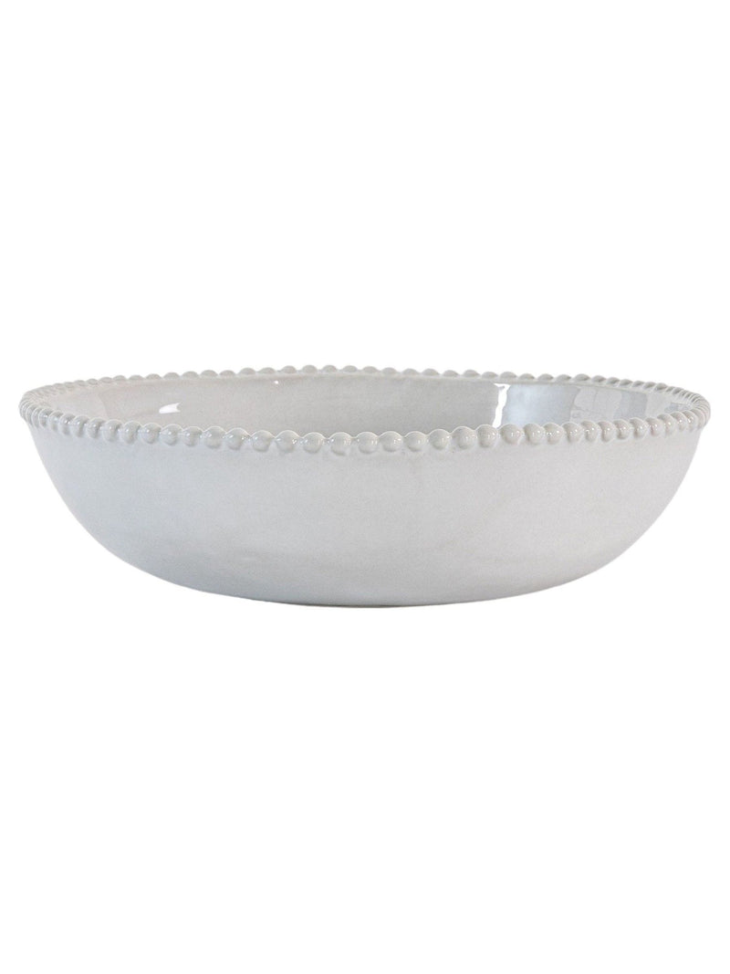 Gallery Home cream beaded pasta bowls 4 pack - British product