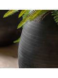Gallery Home black artisan metal tall arrow vase imported from the UK