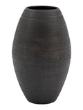 Gallery Home black artisan metal tall arrow vase imported from the UK