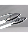 Gallery Home Chrome Harper LED dual ceiling light, imported from the UK