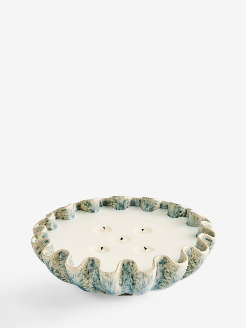 Country Luxe Driftshore coconut water and lime 5 wick candle - British product