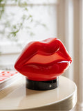 Rockett St George red rechargeable lips table lamp (British brand)