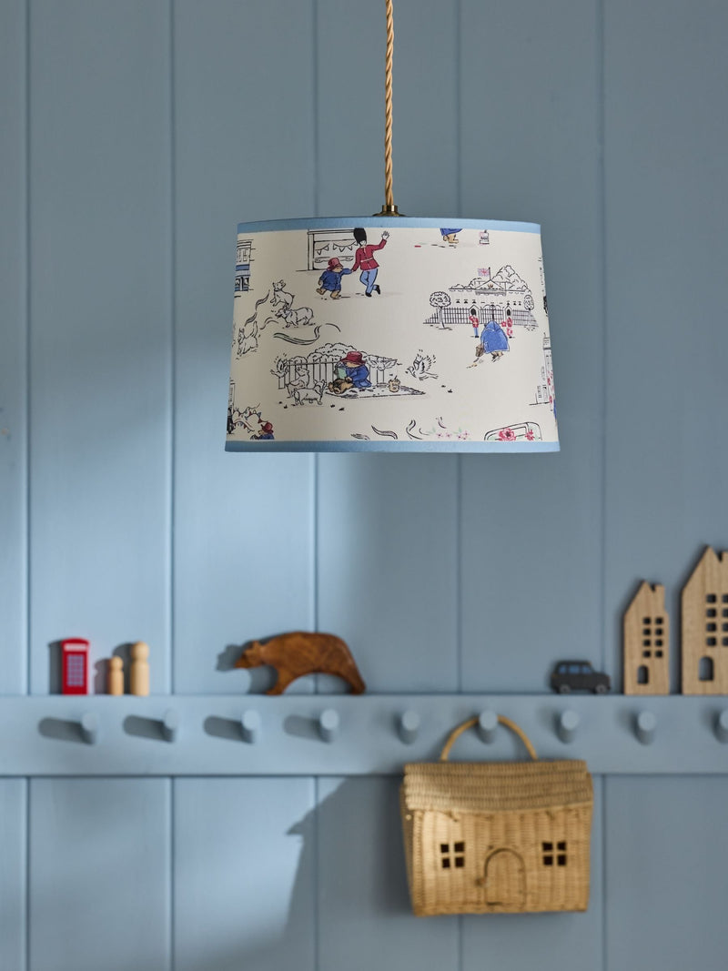 Cath Kidston Paddington Bear drum lampshade (British brand)