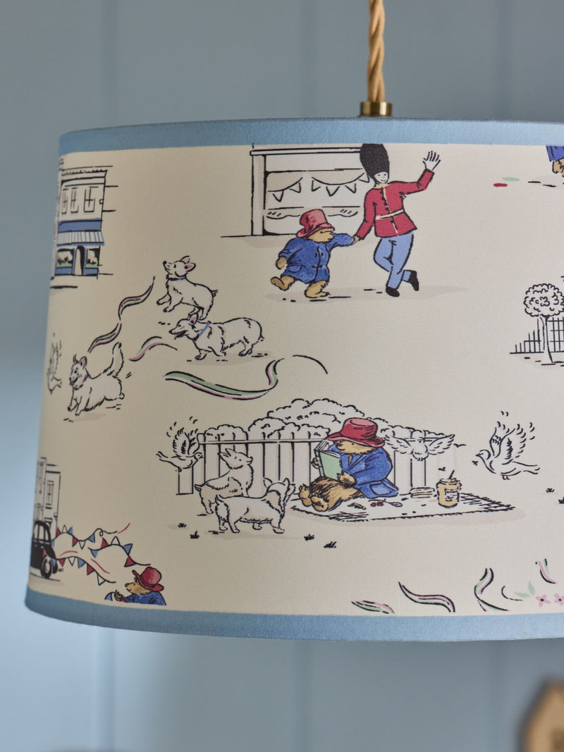Cath Kidston Paddington Bear drum lampshade (British brand)
