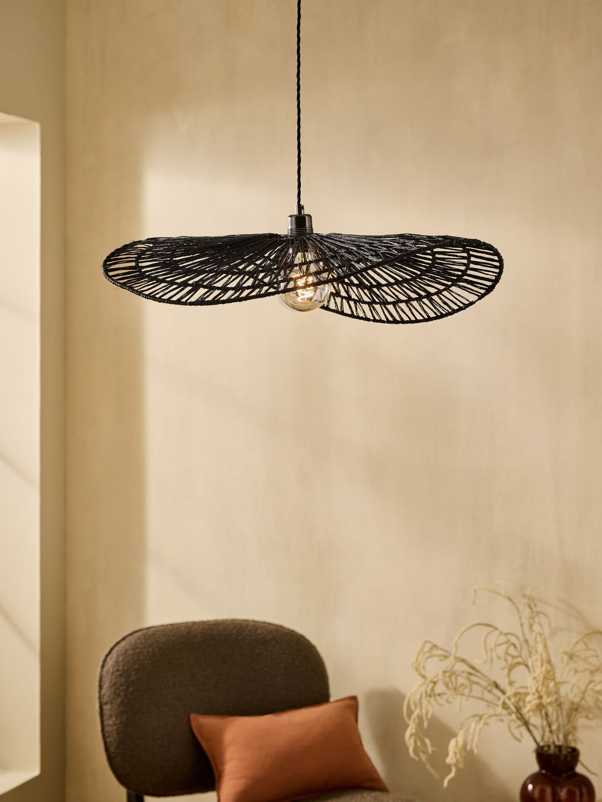 French Connection Natural Panjab Shade Lampshade