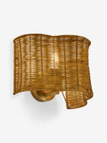 Nina Campbell Natural Fleur rattan wall light - British product