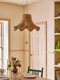 Nina Campbell Frances rattan ceiling light shade 49cm - British product