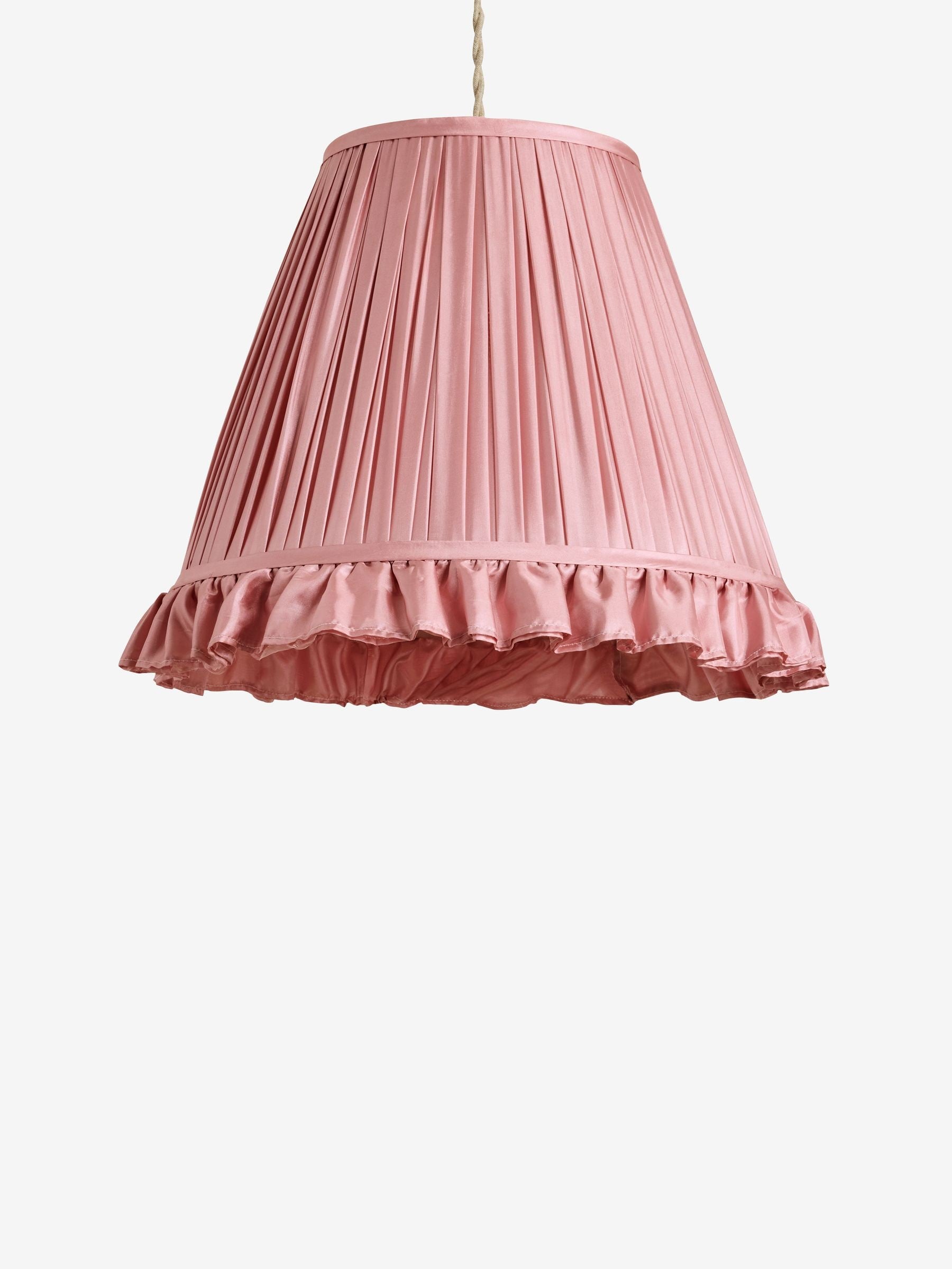 Shabby Chic Pink Giselle easyfit shade, imported from the UK
