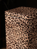 Rockett St George leopard print pedal bin 30L (British brand)