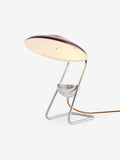 MADE.COM Brando table lamp Brown/Chrome 40cm, UK version