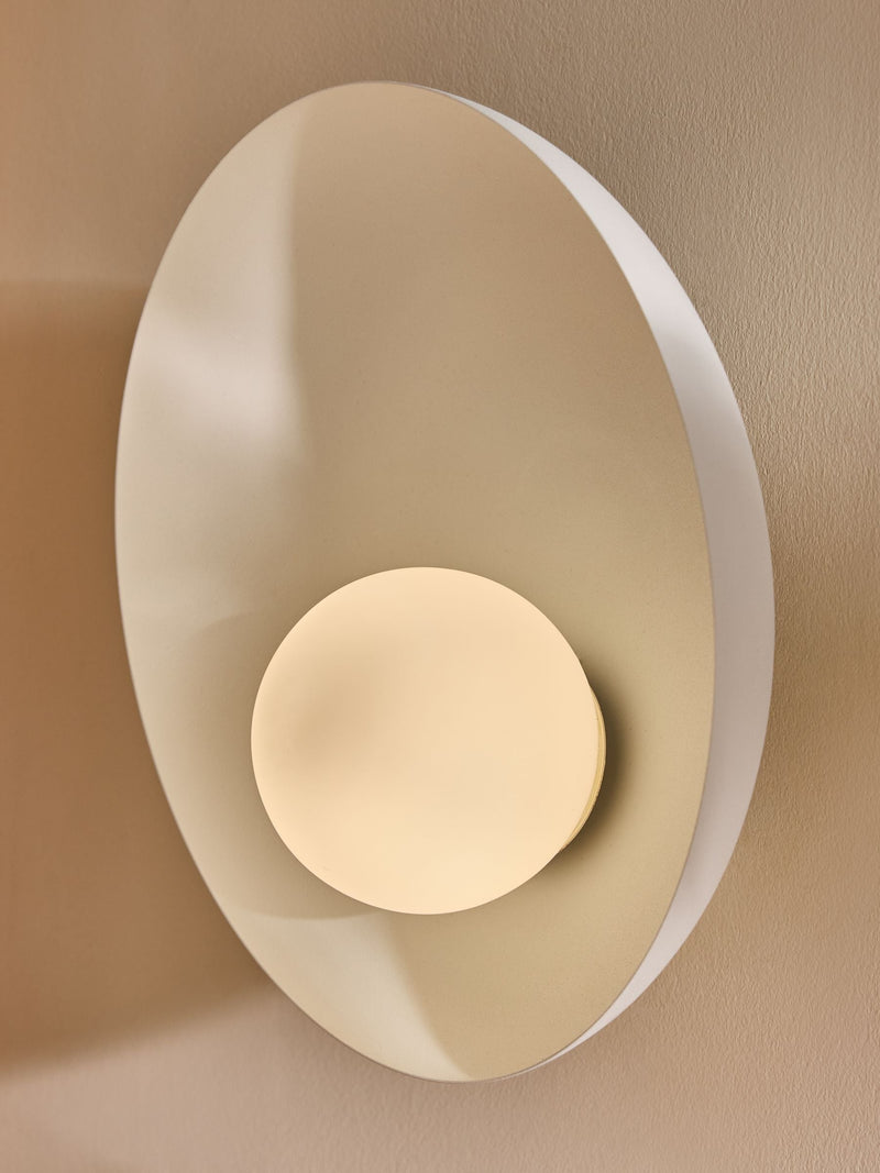 MADE cream Malta bathroom wall light 28cm, imported from the UK