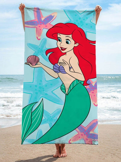 Next Jay Franco Disney The Little Mermaid Ariel Blue Cotton Beach Towel 71 x 147 cm- Buy online at McGrocer