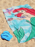 Jay Franco Disney Little Mermaid cotton beach towel, imported from the UK