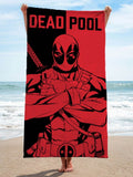 Jay Franco Marvel Deadpool beach towel 71x147cm - British product
