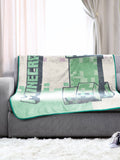Jay Franco pink Minecraft Creeper throw blanket 130x150 cm - British product