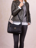 Lakeland Leather Blue Cartmel Shoulder Bag