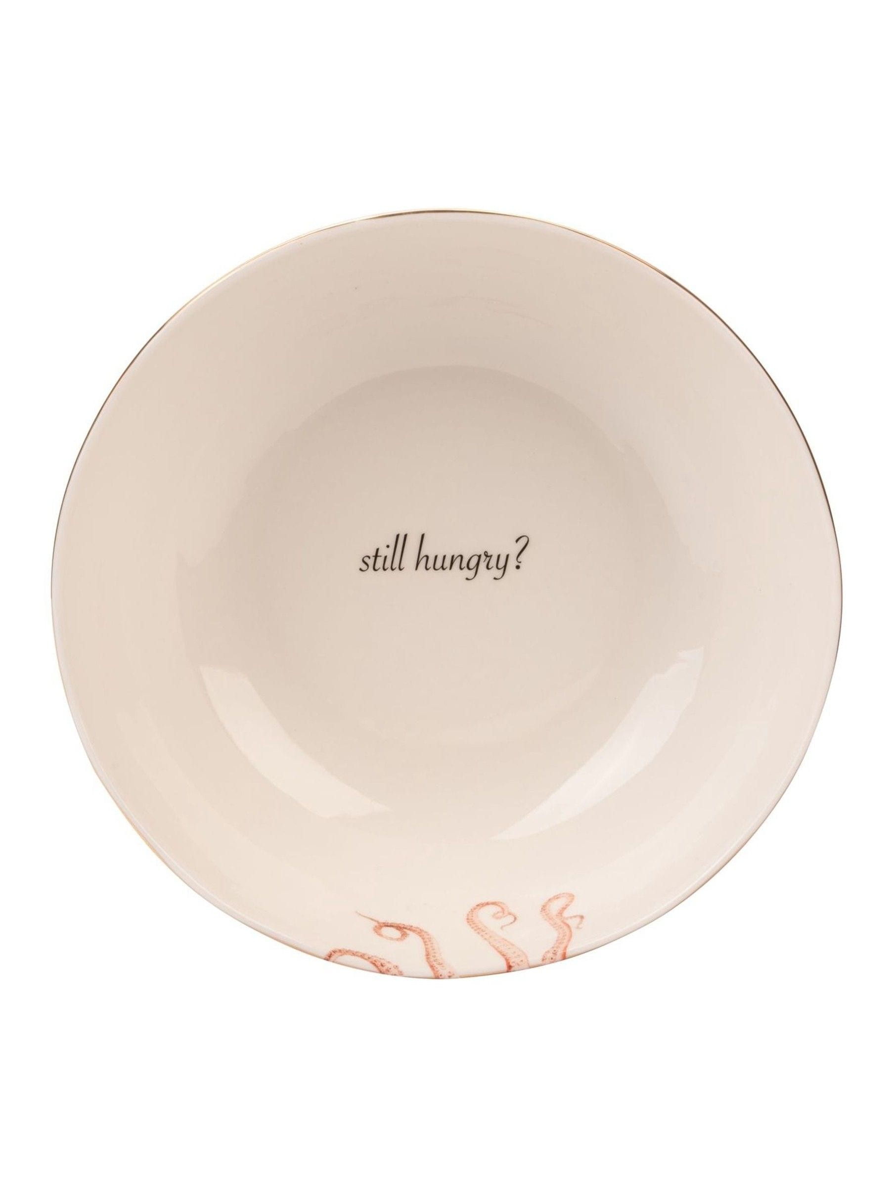 Yvonne Ellen Pink Octopus Serving Bowl