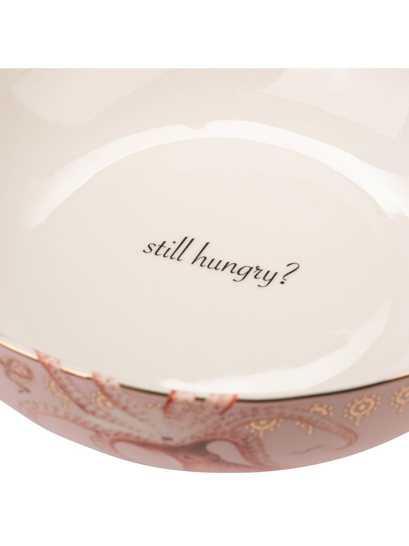 Yvonne Ellen Pink Octopus Serving Bowl
