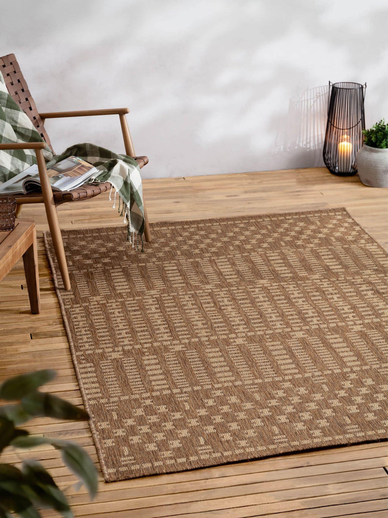 Yard Seagrove jute effect indoor outdoor rug (British brand)
