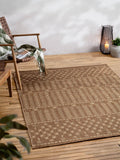 Yard Seagrove jute effect indoor outdoor rug (British brand)