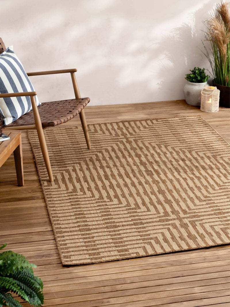 Yard Sandown jute effect indoor outdoor rug - British product