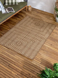 Yard Sandown jute effect indoor outdoor rug - British product