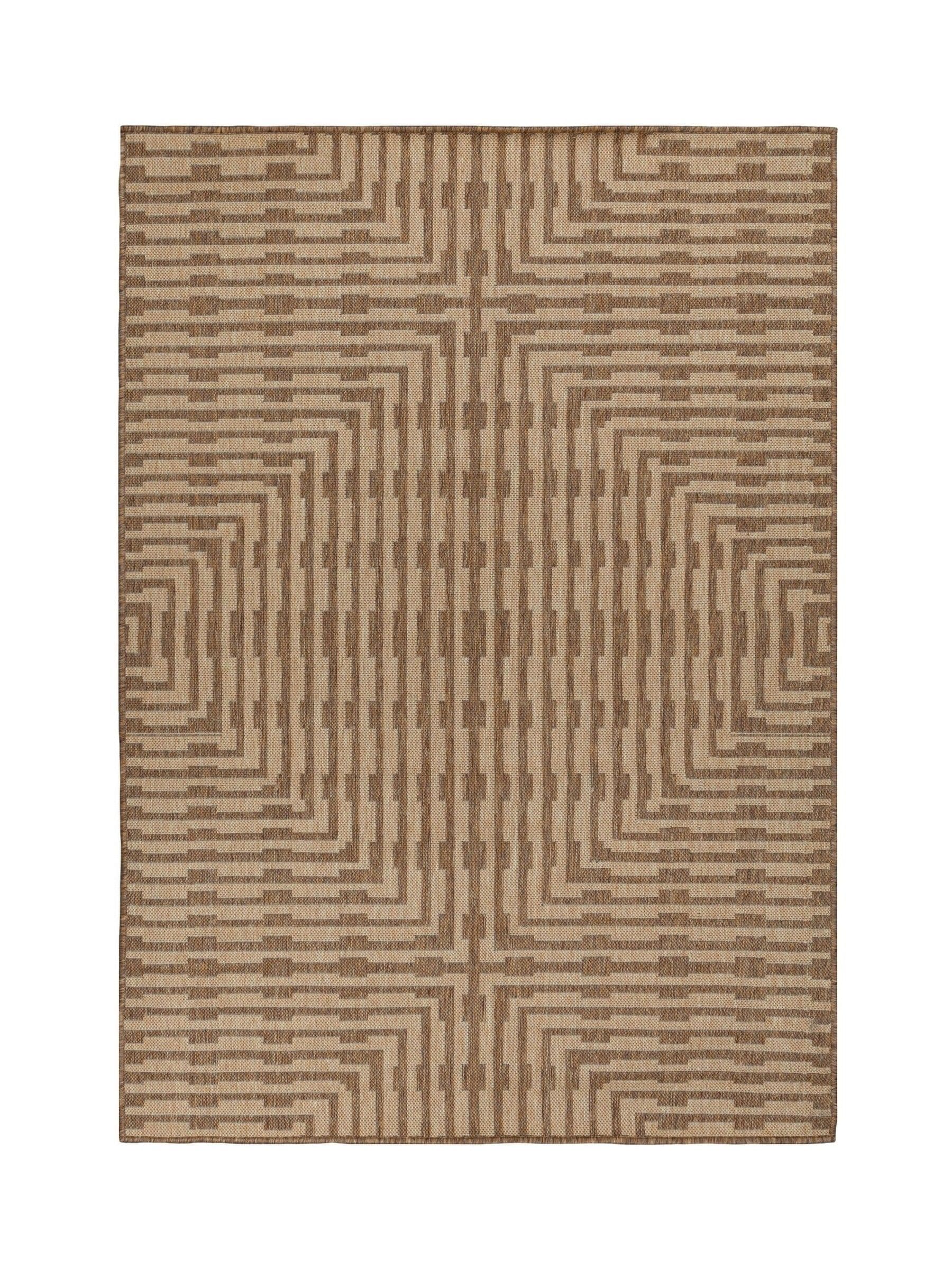 Yard Sandown jute effect indoor outdoor rug - British product