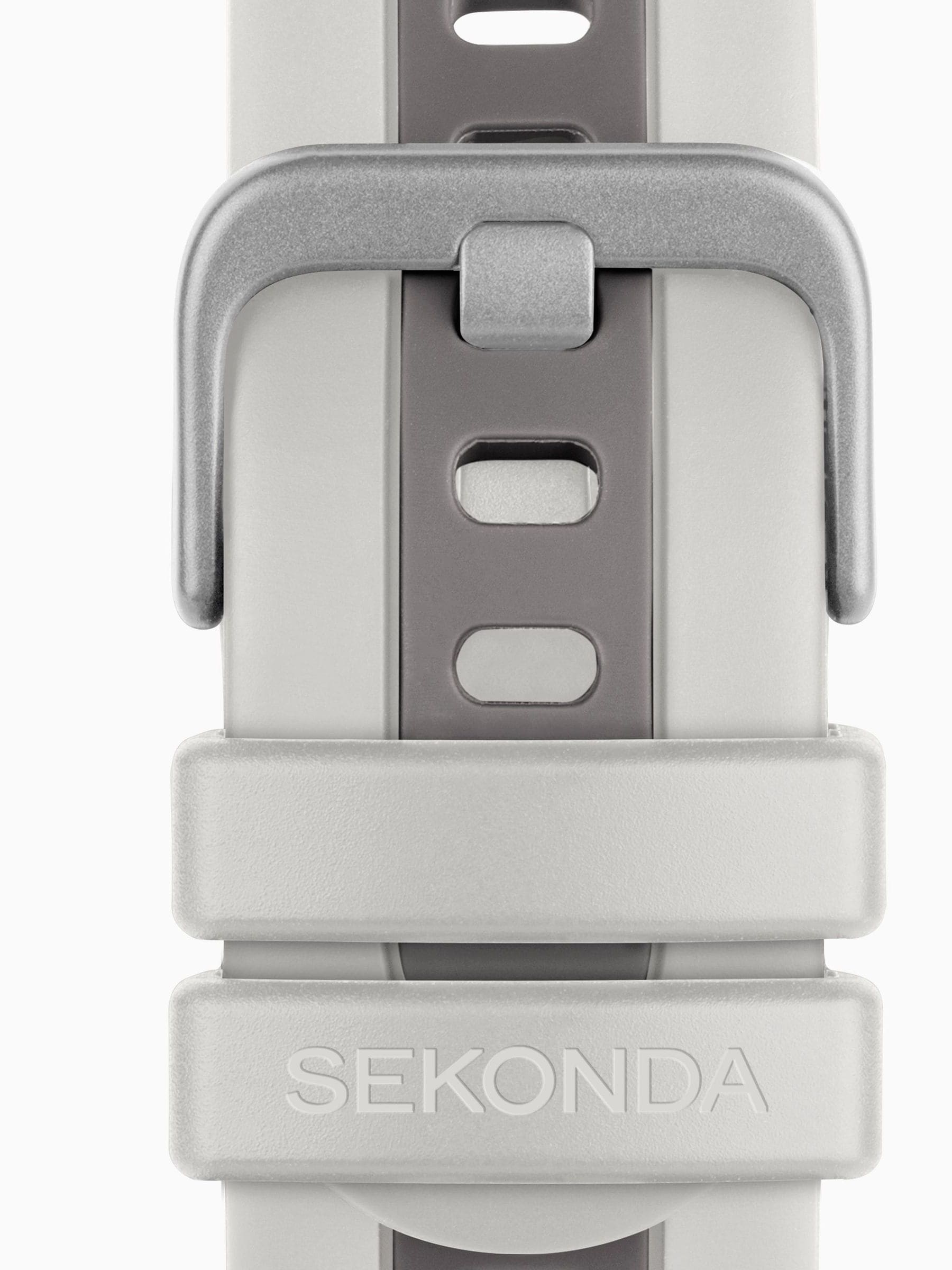Sekonda black 39mm GPS smartwatch with silicone strap (British brand)