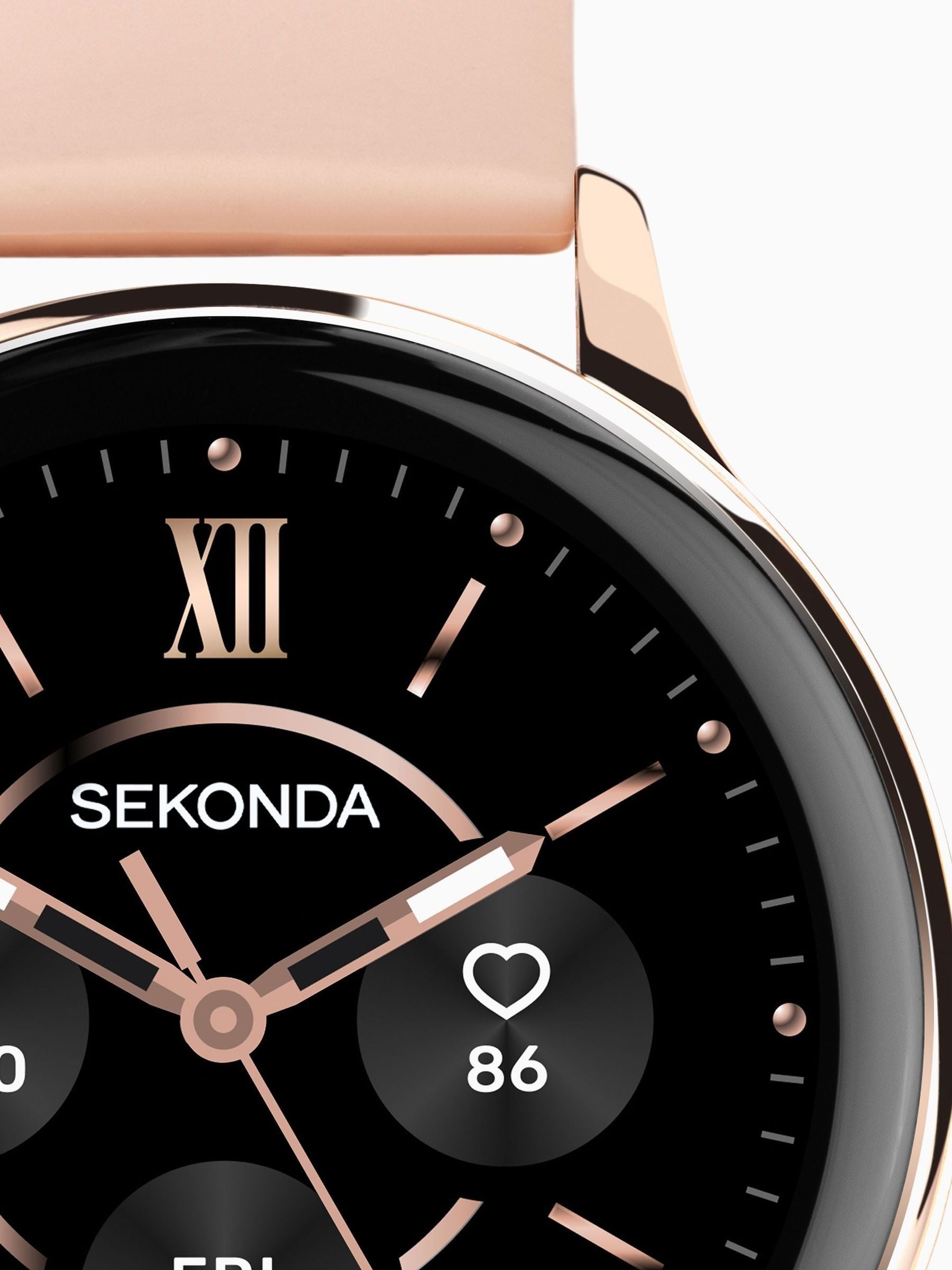 Sekonda Pink Smartwatch 42mm (British brand)