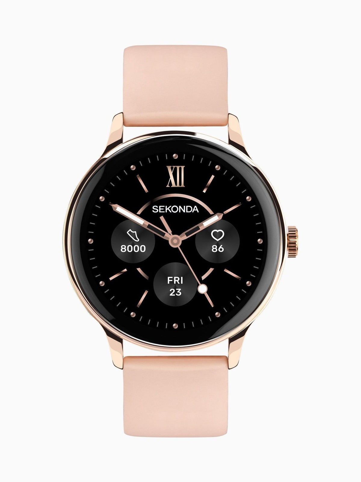 Sekonda Pink Smartwatch 42mm (British brand)