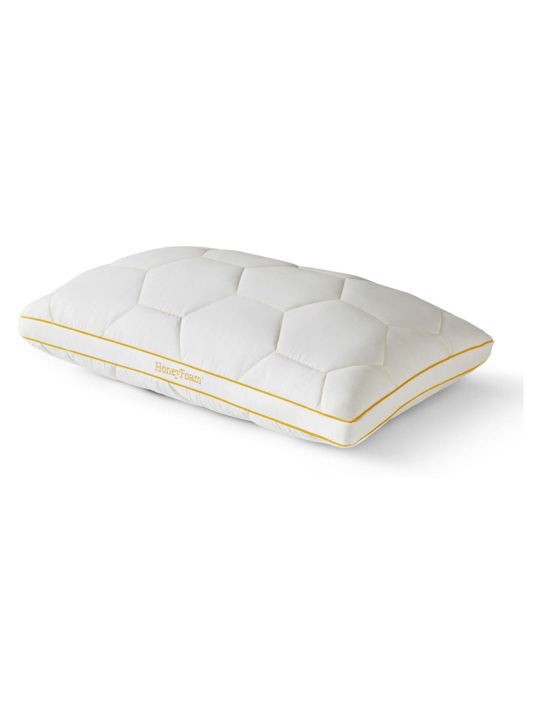 FBC HoneyFoam Adjustable White Pillow Standard (British brand)