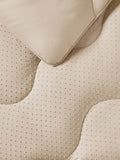Night Lark Natural Oat coverless duvet set, imported from the UK