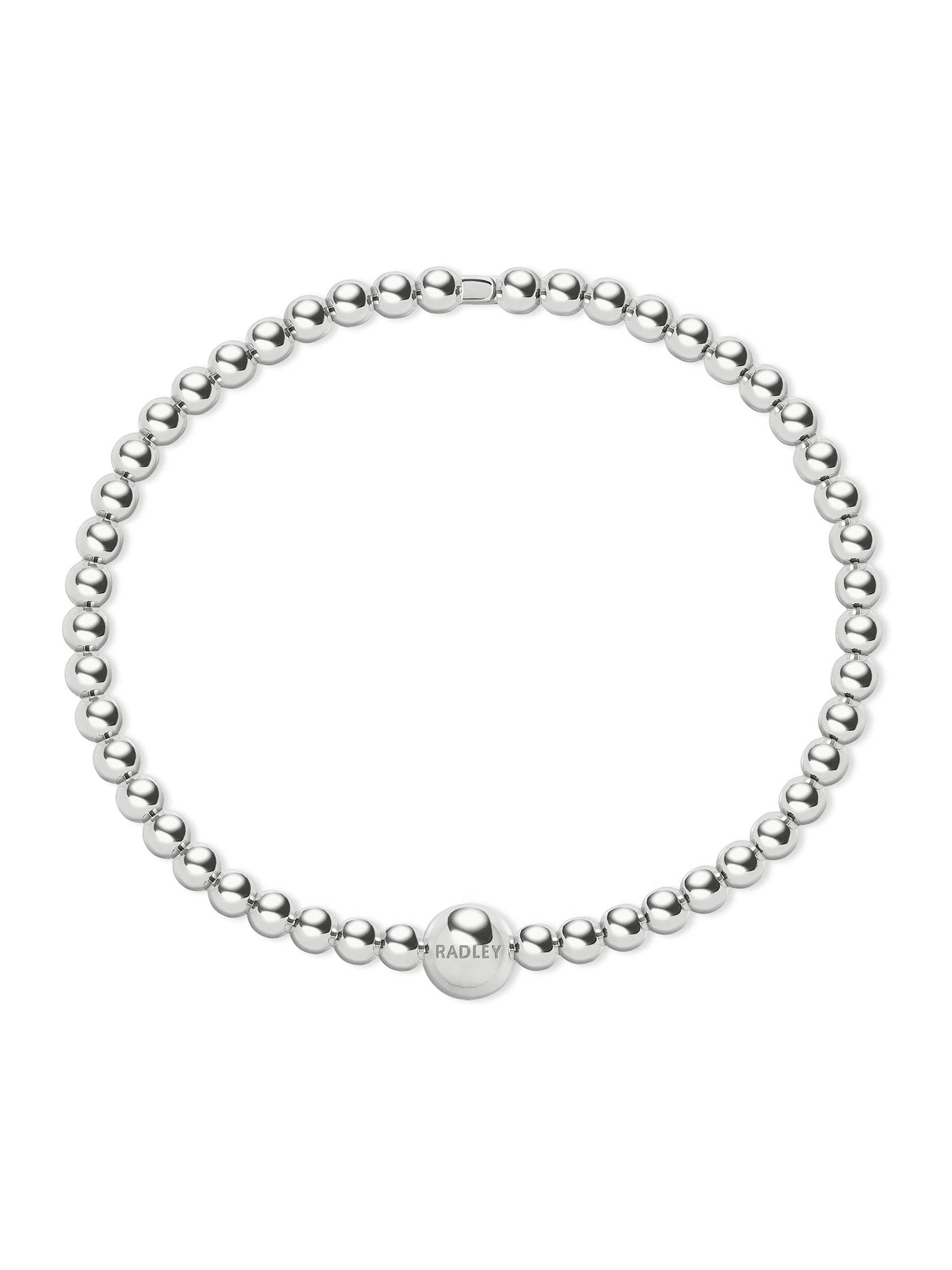Radley silver plated twist bubble bangle, imported from the UK