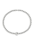 Radley silver plated twist bubble bangle, imported from the UK