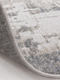 Abstract rug in grey from Anders collection, UK version