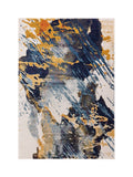 Asiatic Rugs Blue Nova abstract rug polypropylene, UK version